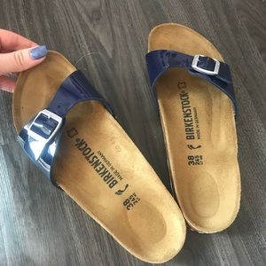 Size 8 (EURO 38) Birkenstock Madrid slides ENC
